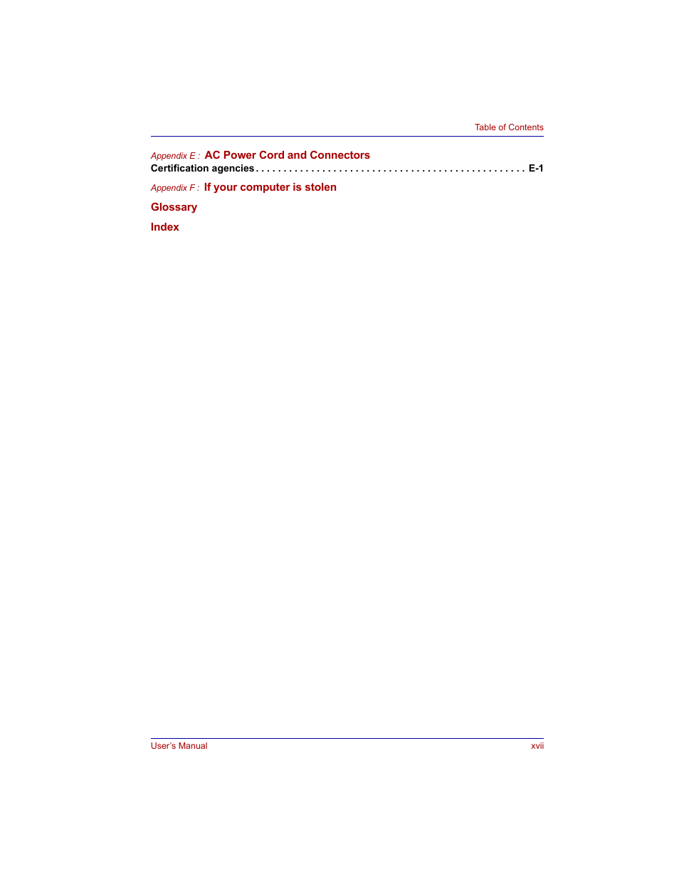 Toshiba M300 User Manual | Page 17 / 218