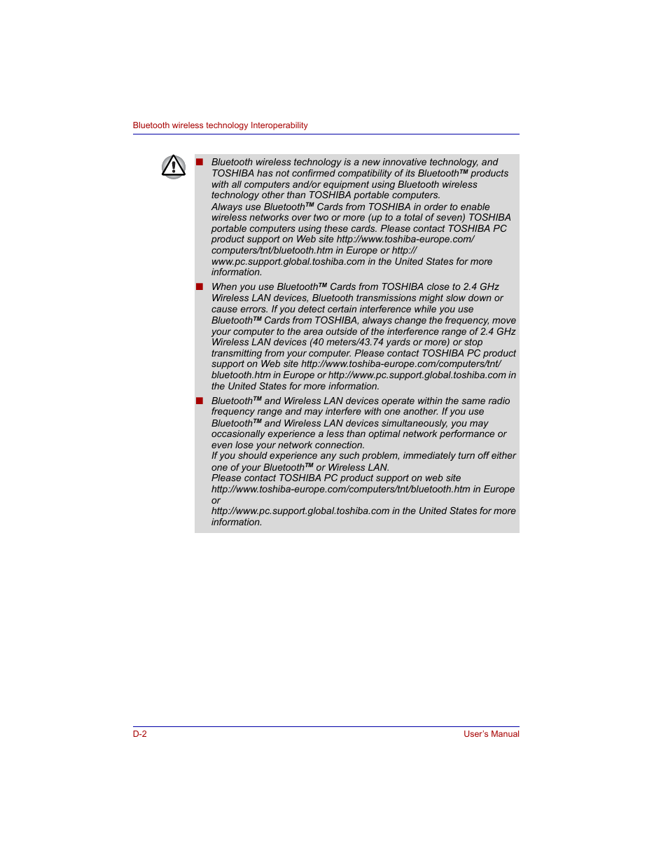 Toshiba M300 User Manual | Page 188 / 218