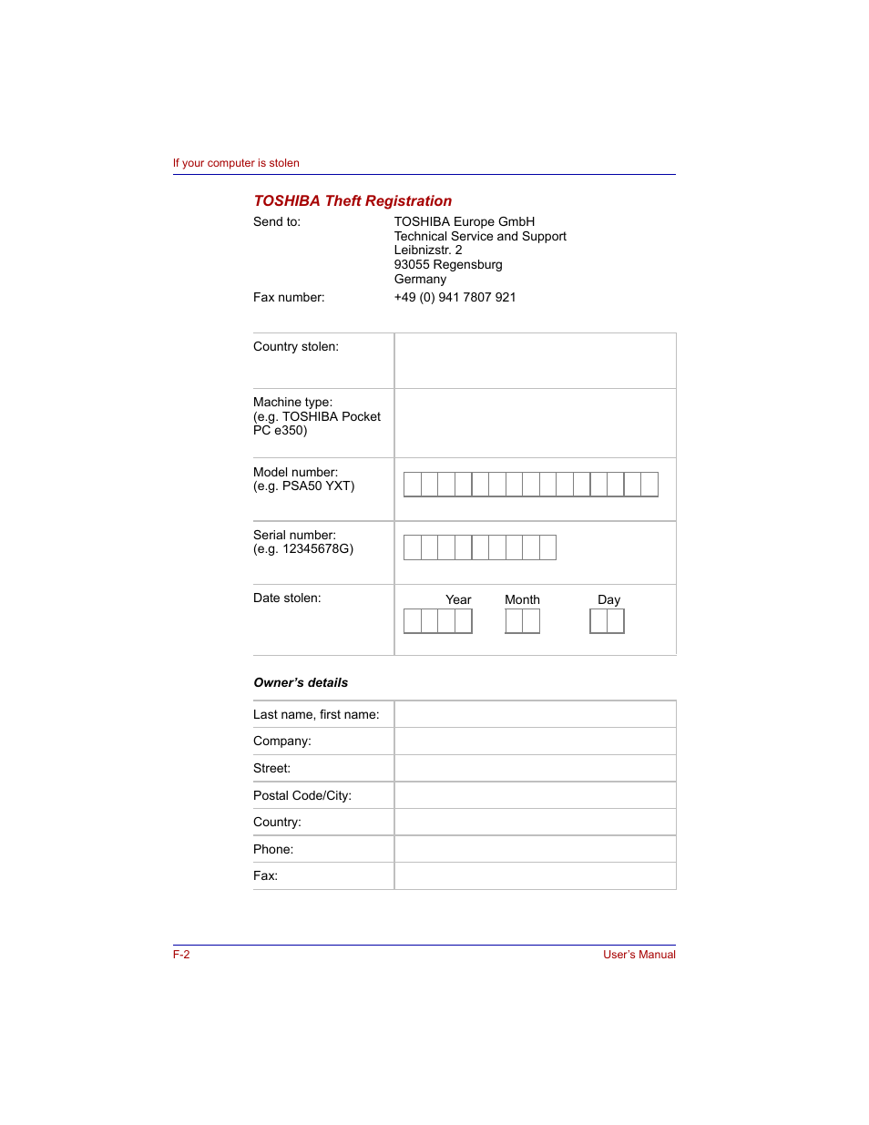 Toshiba M300 User Manual | Page 198 / 218