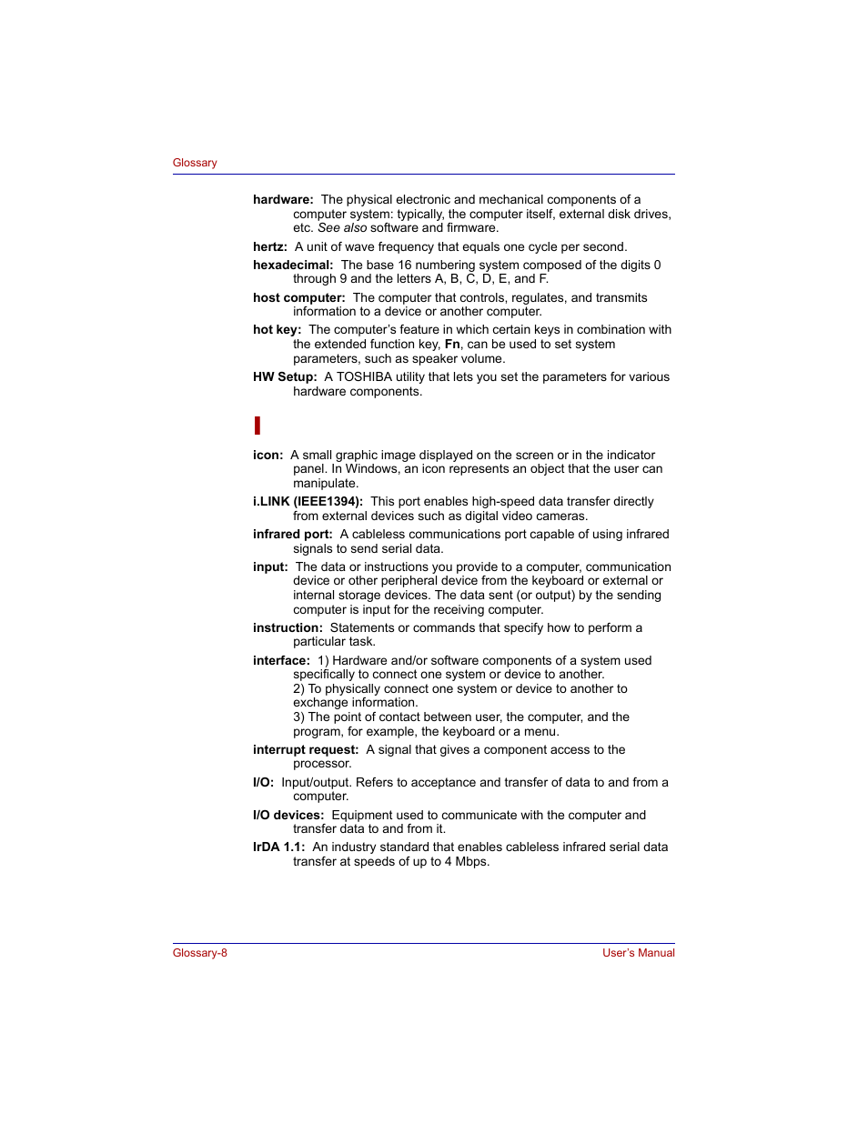 Toshiba M300 User Manual | Page 206 / 218