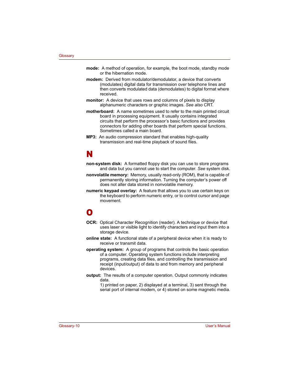 Toshiba M300 User Manual | Page 208 / 218