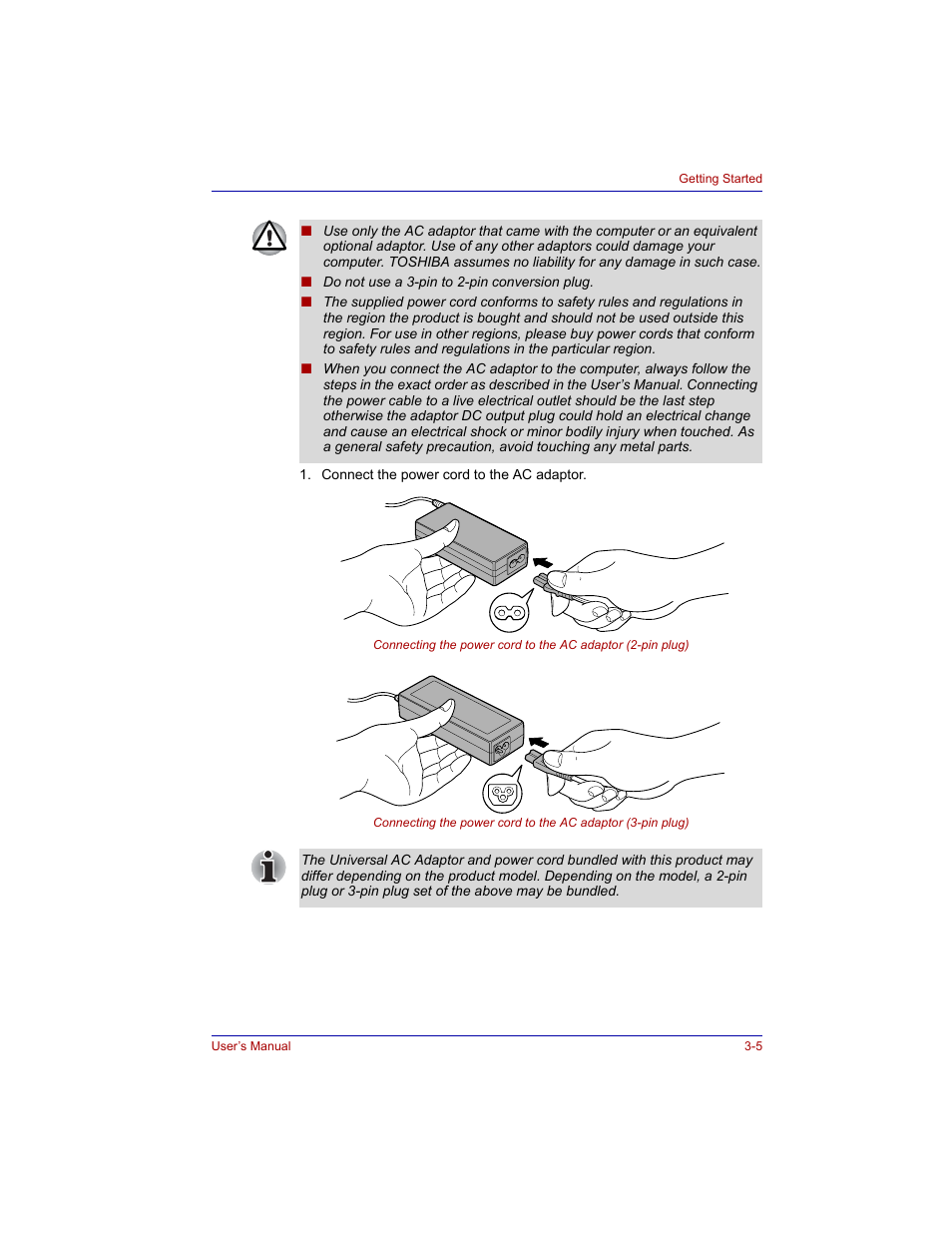 Toshiba M300 User Manual | Page 61 / 218