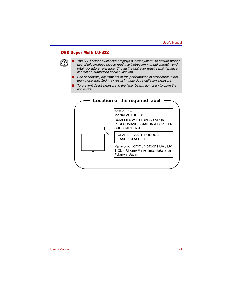 Toshiba M300 User Manual | Page 7 / 218