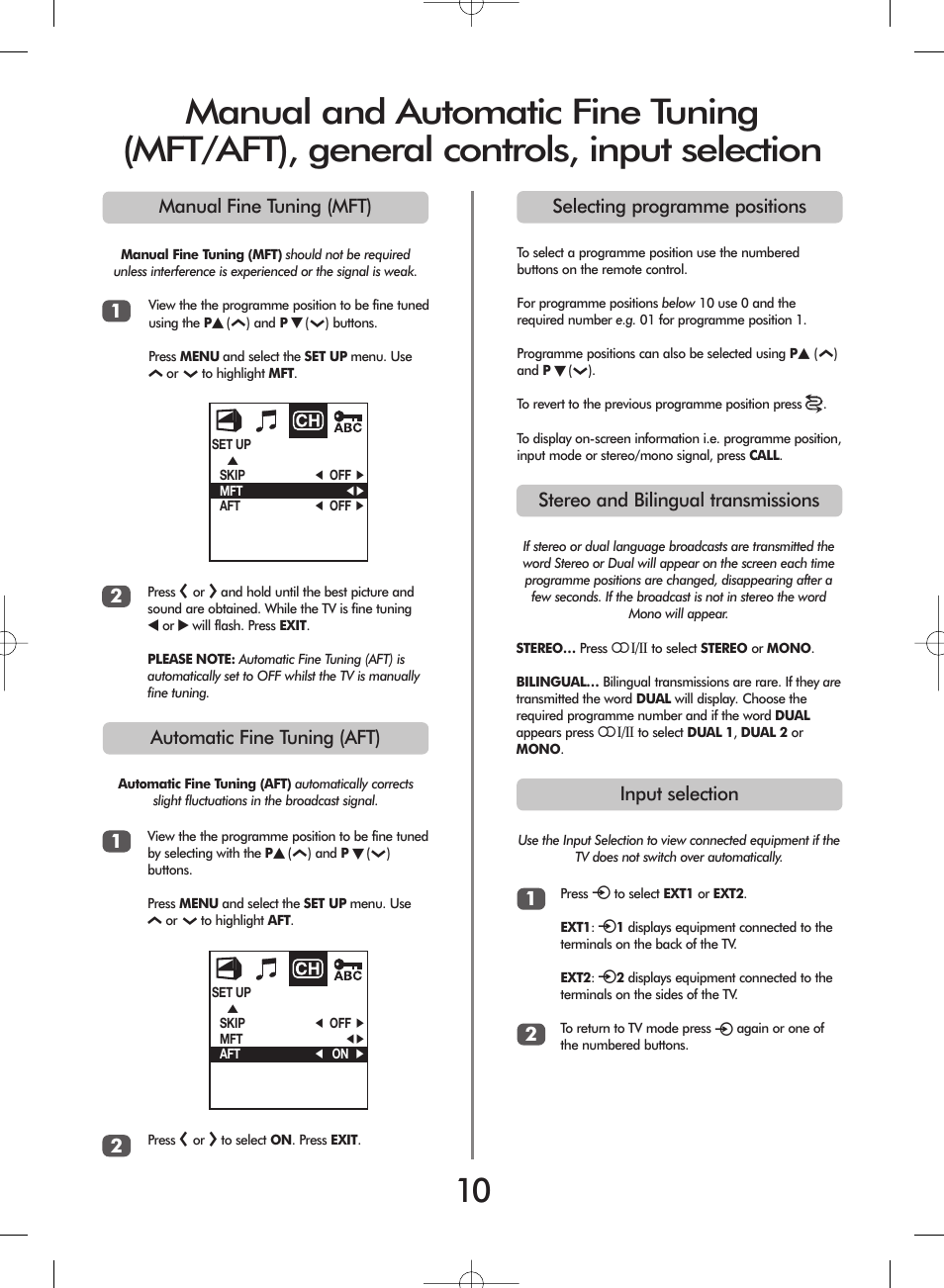 Toshiba 20VL43 User Manual | Page 10 / 16