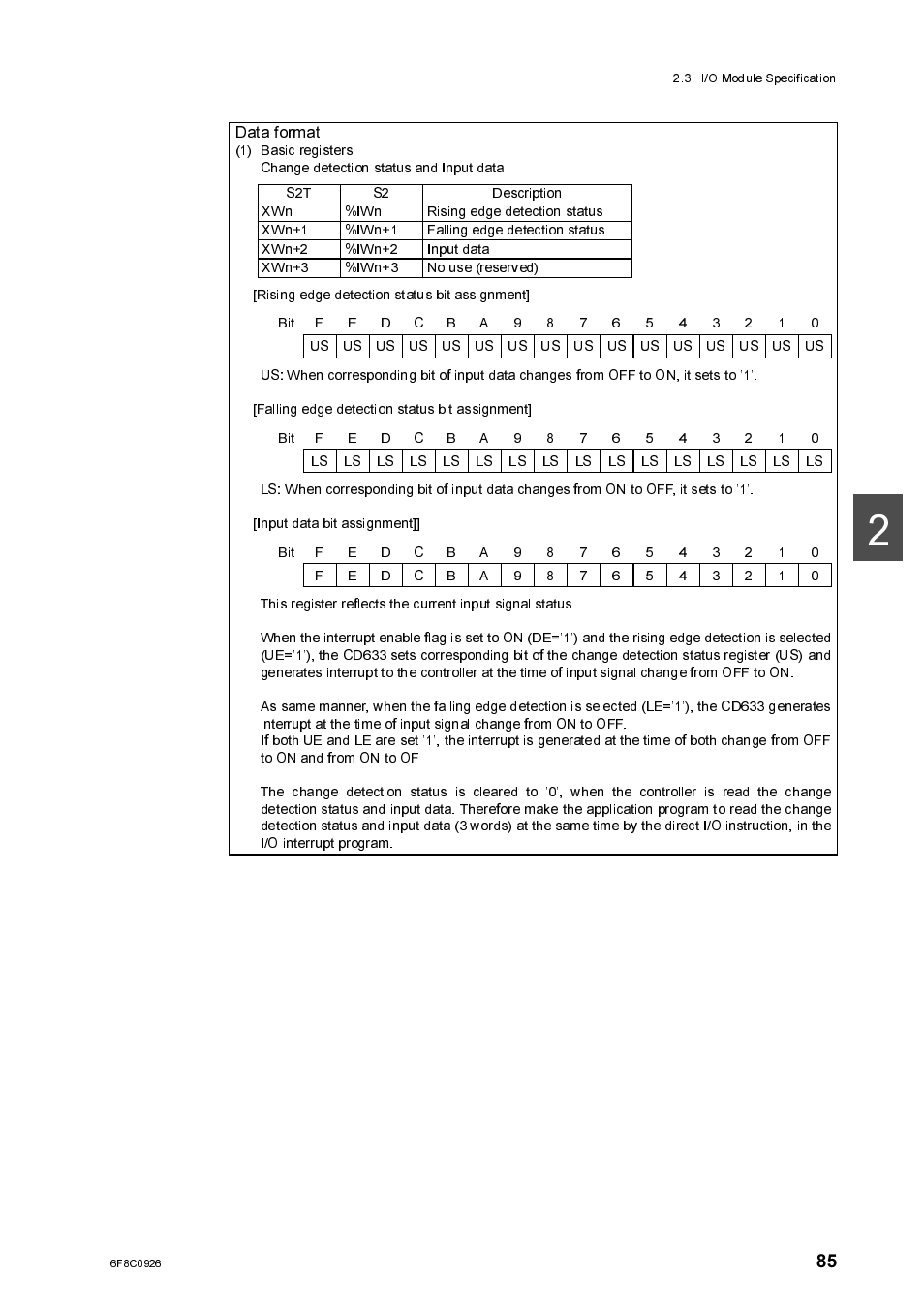 Data format | Toshiba SX 2000 User Manual | Page 102 / 181