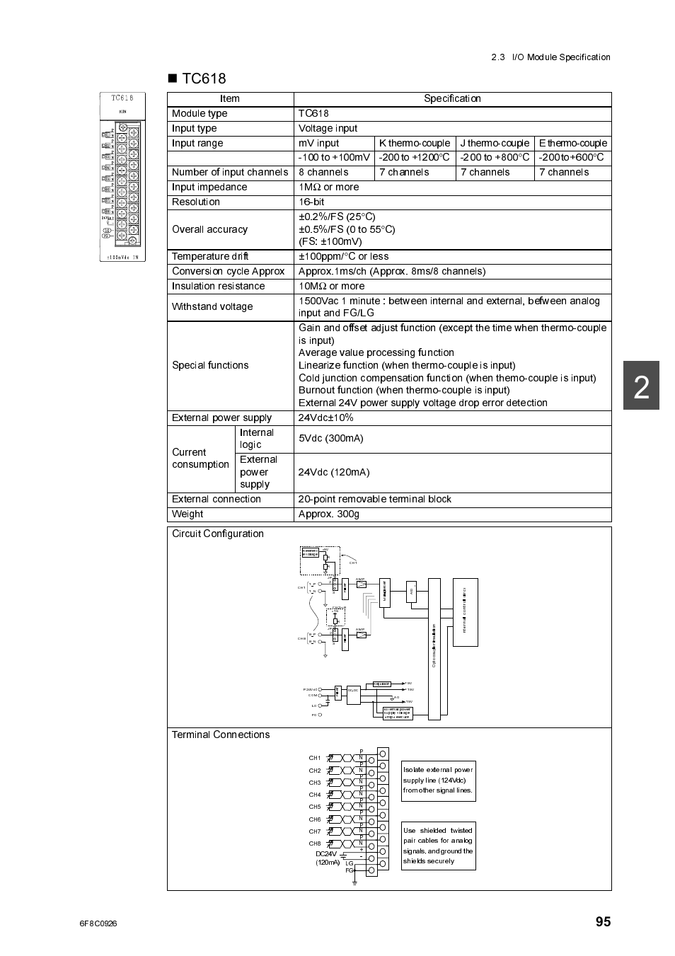 Tc618 | Toshiba SX 2000 User Manual | Page 112 / 181