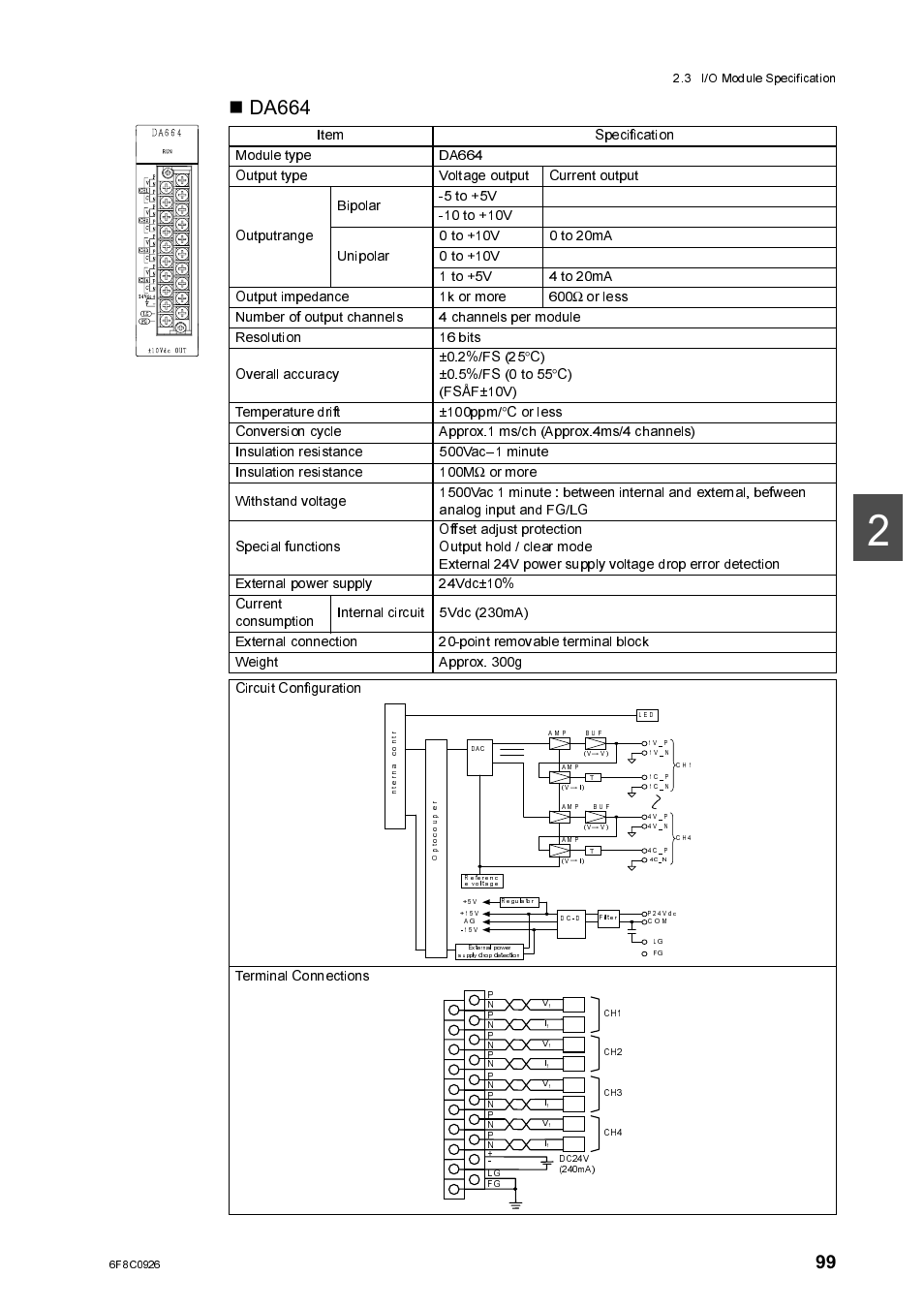 Da664 | Toshiba SX 2000 User Manual | Page 116 / 181