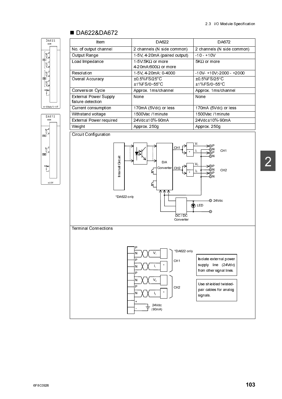 Da622&da672 | Toshiba SX 2000 User Manual | Page 120 / 181