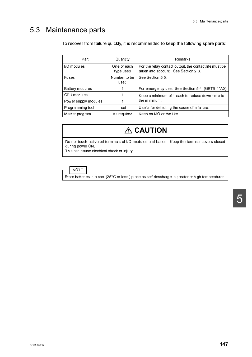 3 maintenance parts | Toshiba SX 2000 User Manual | Page 164 / 181