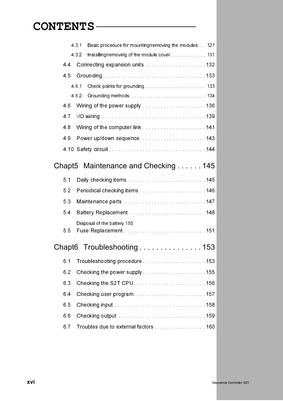 Toshiba SX 2000 User Manual | Page 17 / 181