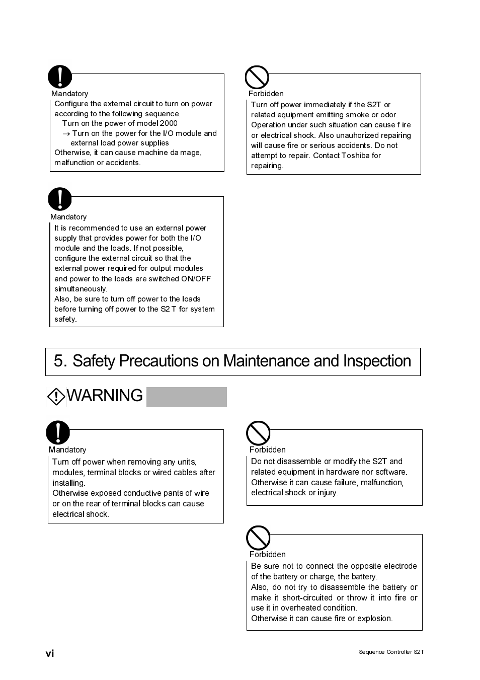 Toshiba SX 2000 User Manual | Page 7 / 181