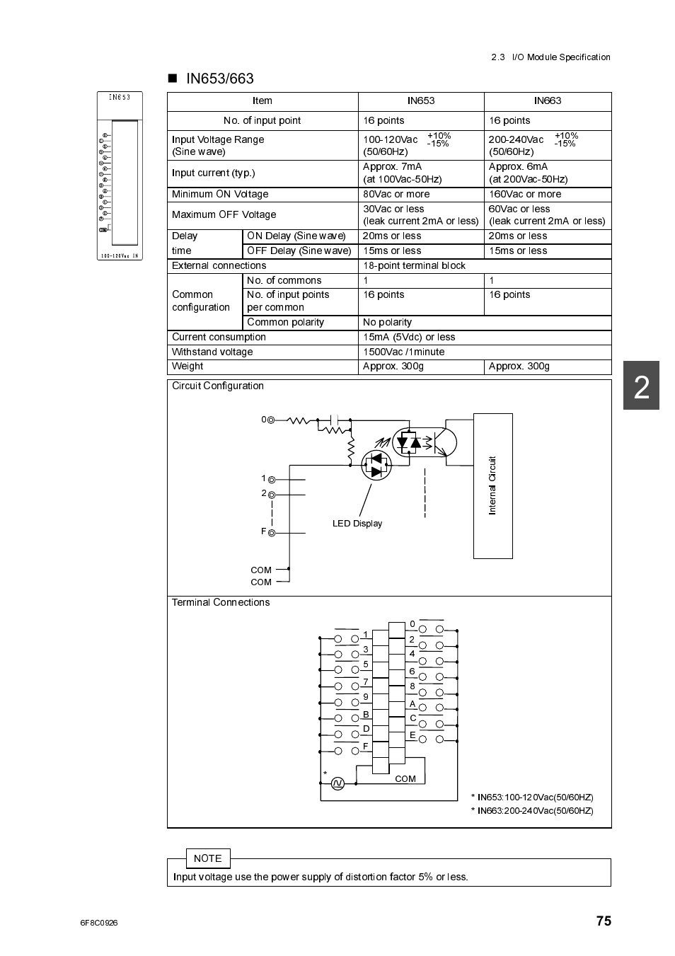 In653/663 | Toshiba SX 2000 User Manual | Page 92 / 181