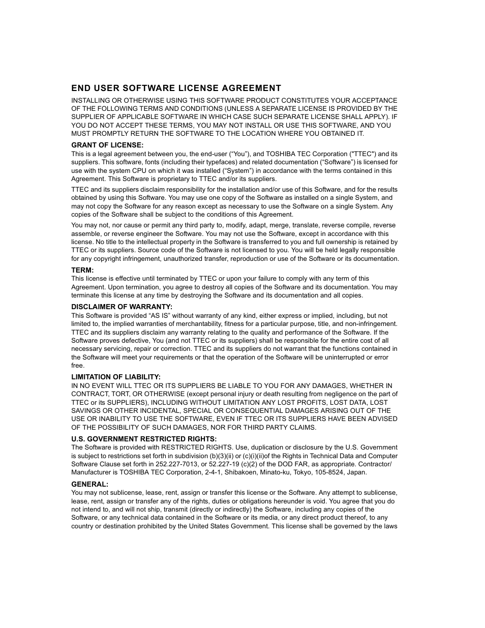 Toshiba GL-1010 User Manual | Page 4 / 97