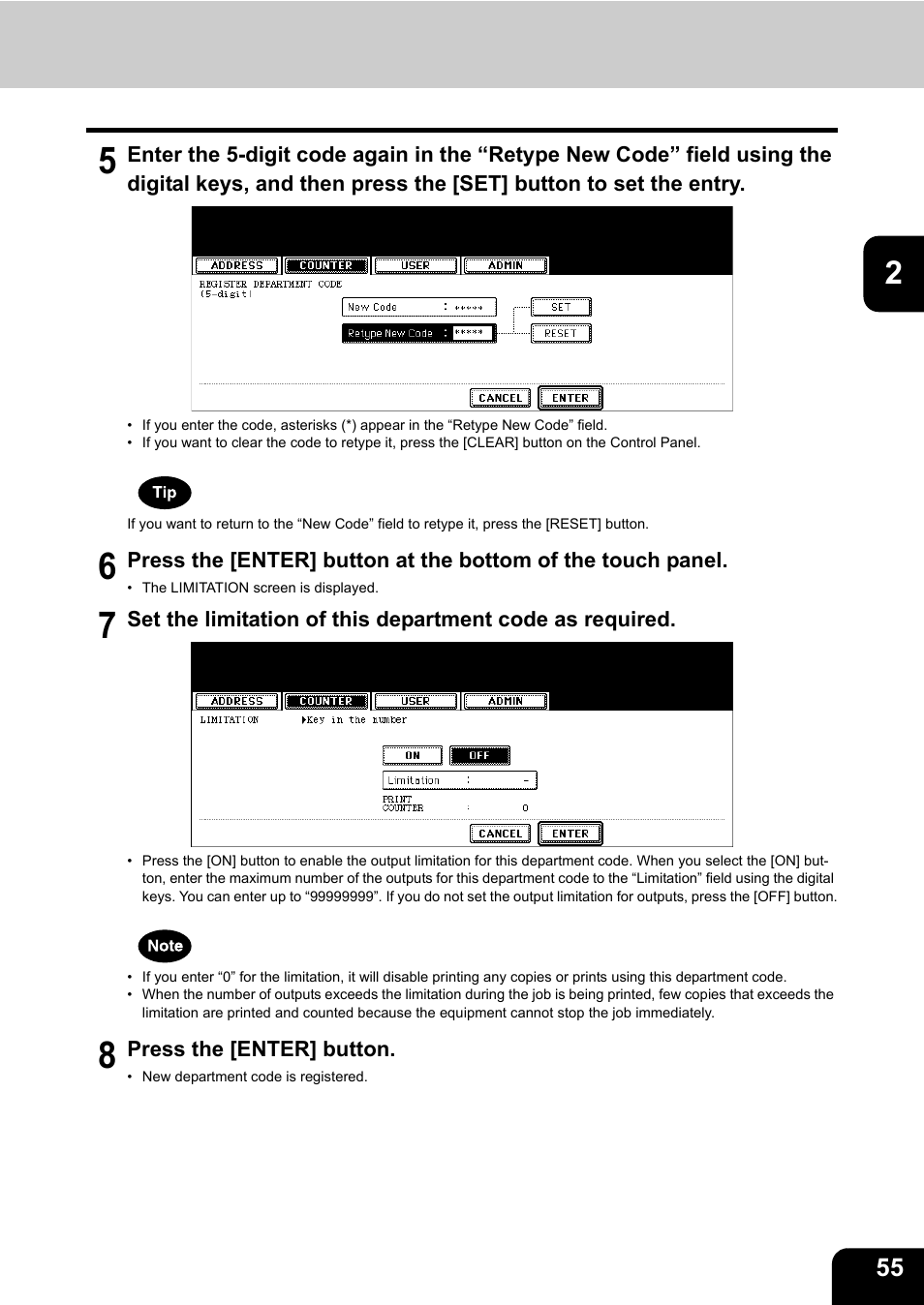 Toshiba E.STUDIO e-STUDIO 523 User Manual | Page 57 / 216