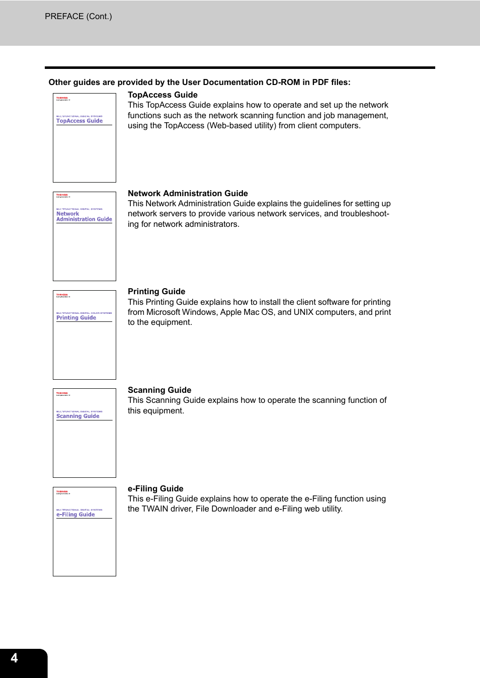 Toshiba E.STUDIO e-STUDIO 523 User Manual | Page 6 / 216