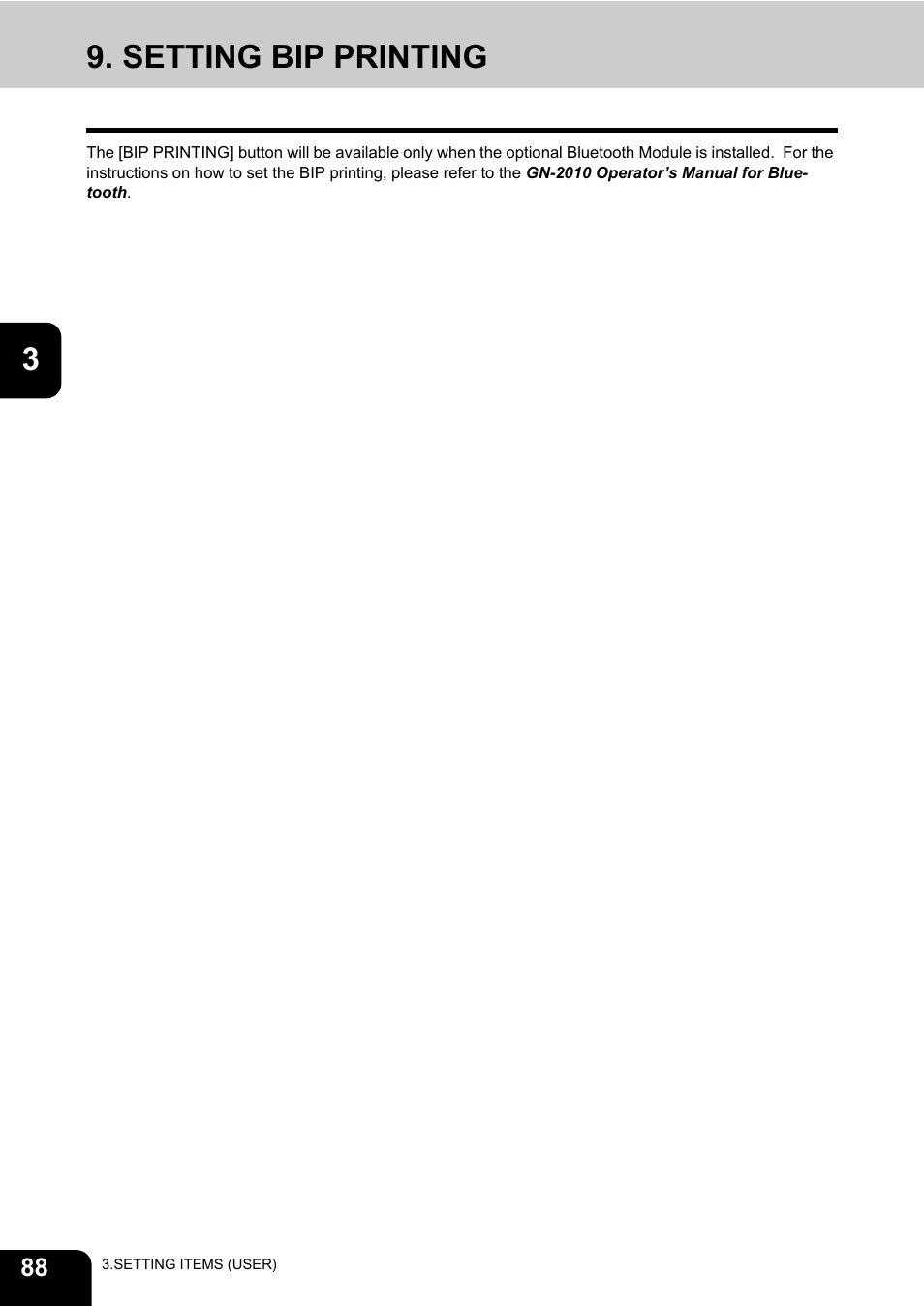 Setting bip printing | Toshiba E.STUDIO e-STUDIO 523 User Manual | Page 90 / 216