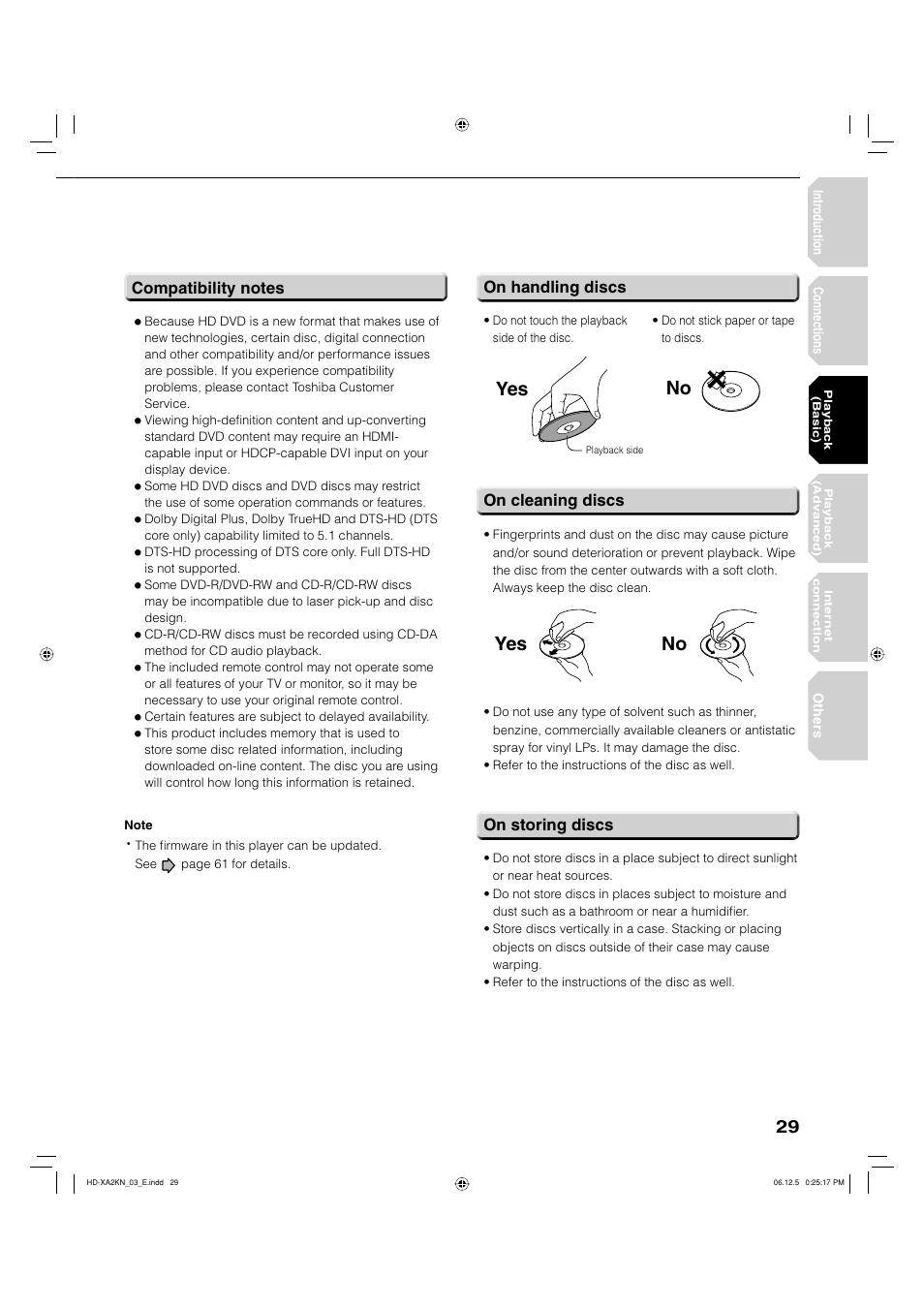 O 9es, Yes .o | Toshiba HD-XA2KN User Manual | Page 29 / 80