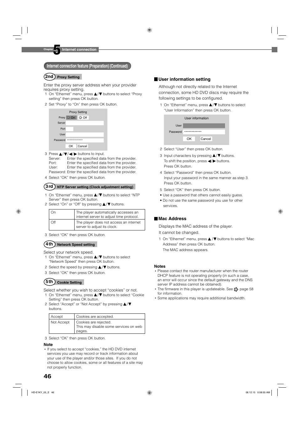 Toshiba HD-E1KY User Manual | Page 46 / 72