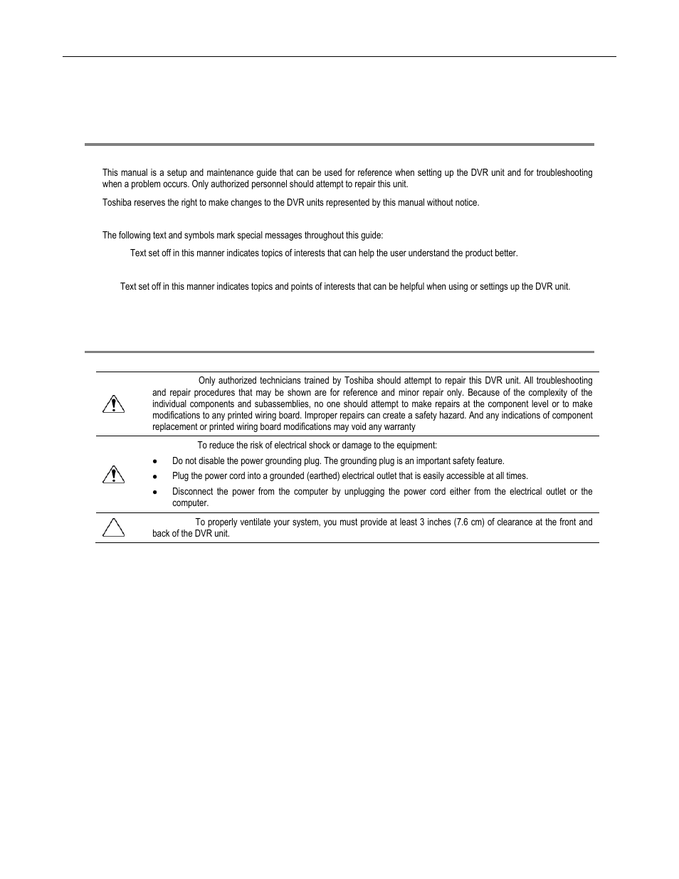 Preface, About this guide | Toshiba SURVELILLIX HVR32-X User Manual | Page 19 / 135