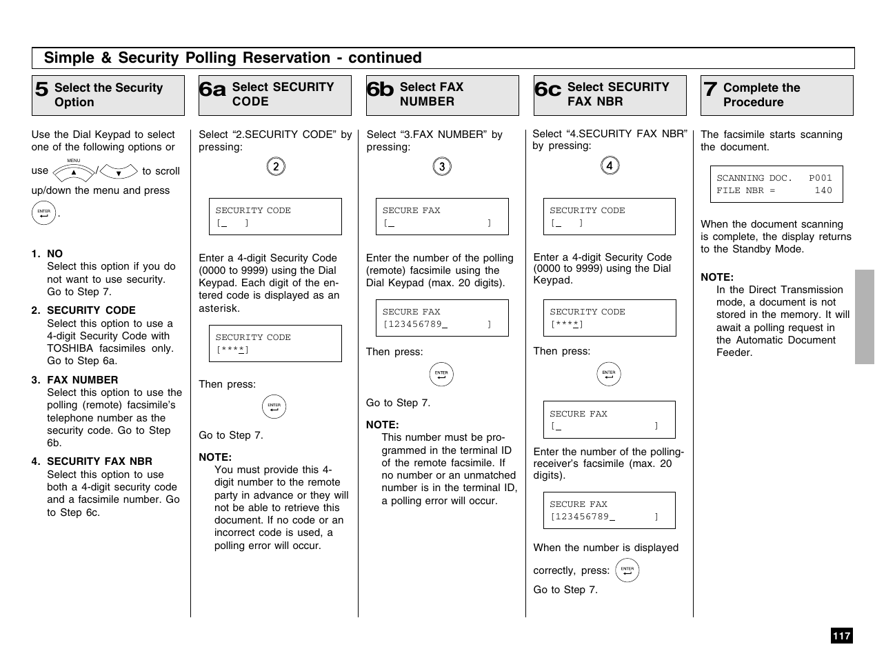 Simple & security polling reservation - continued | Toshiba e-STUDIO 170F User Manual | Page 119 / 244