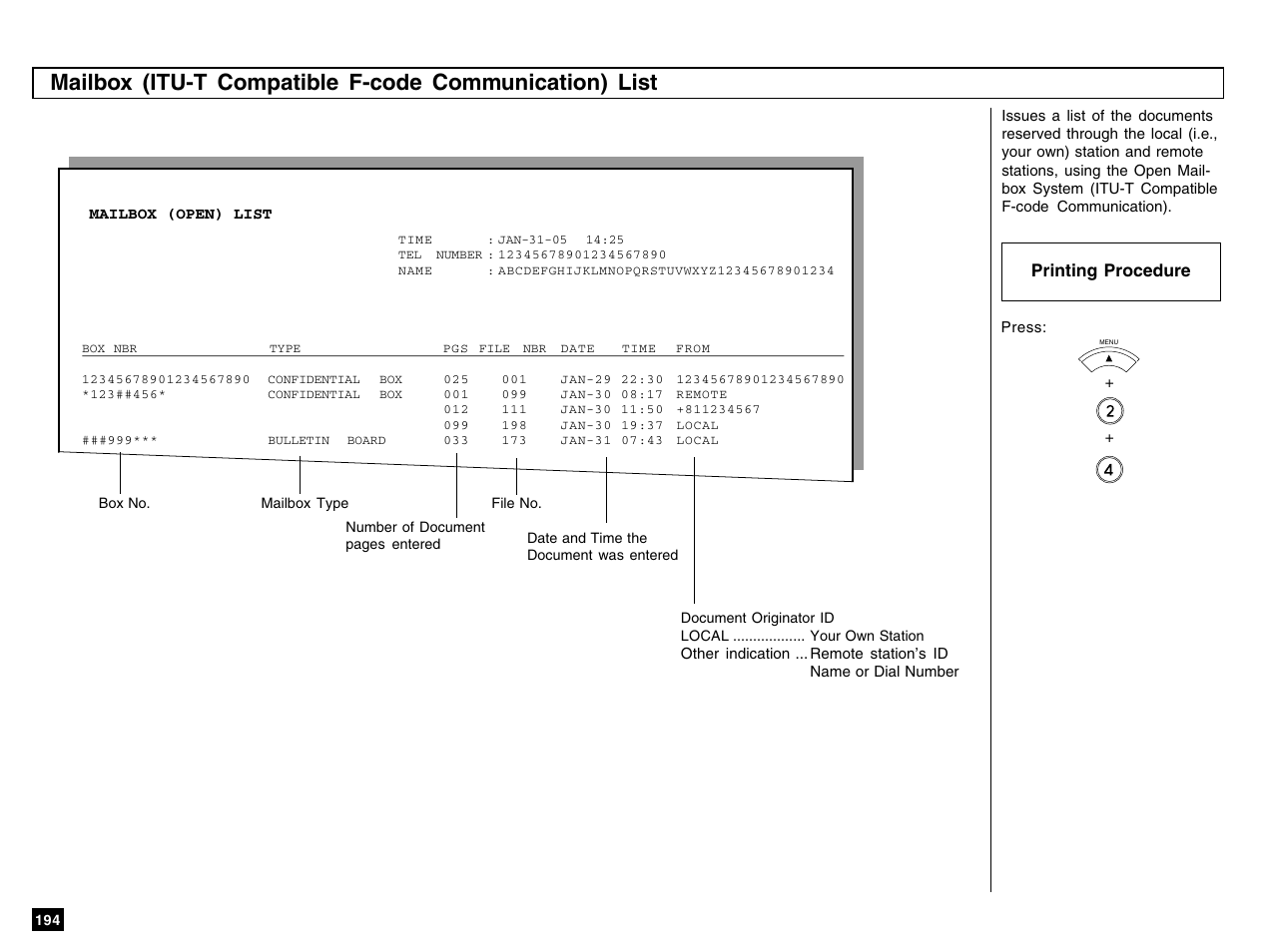 Printing procedure | Toshiba e-STUDIO 170F User Manual | Page 196 / 244