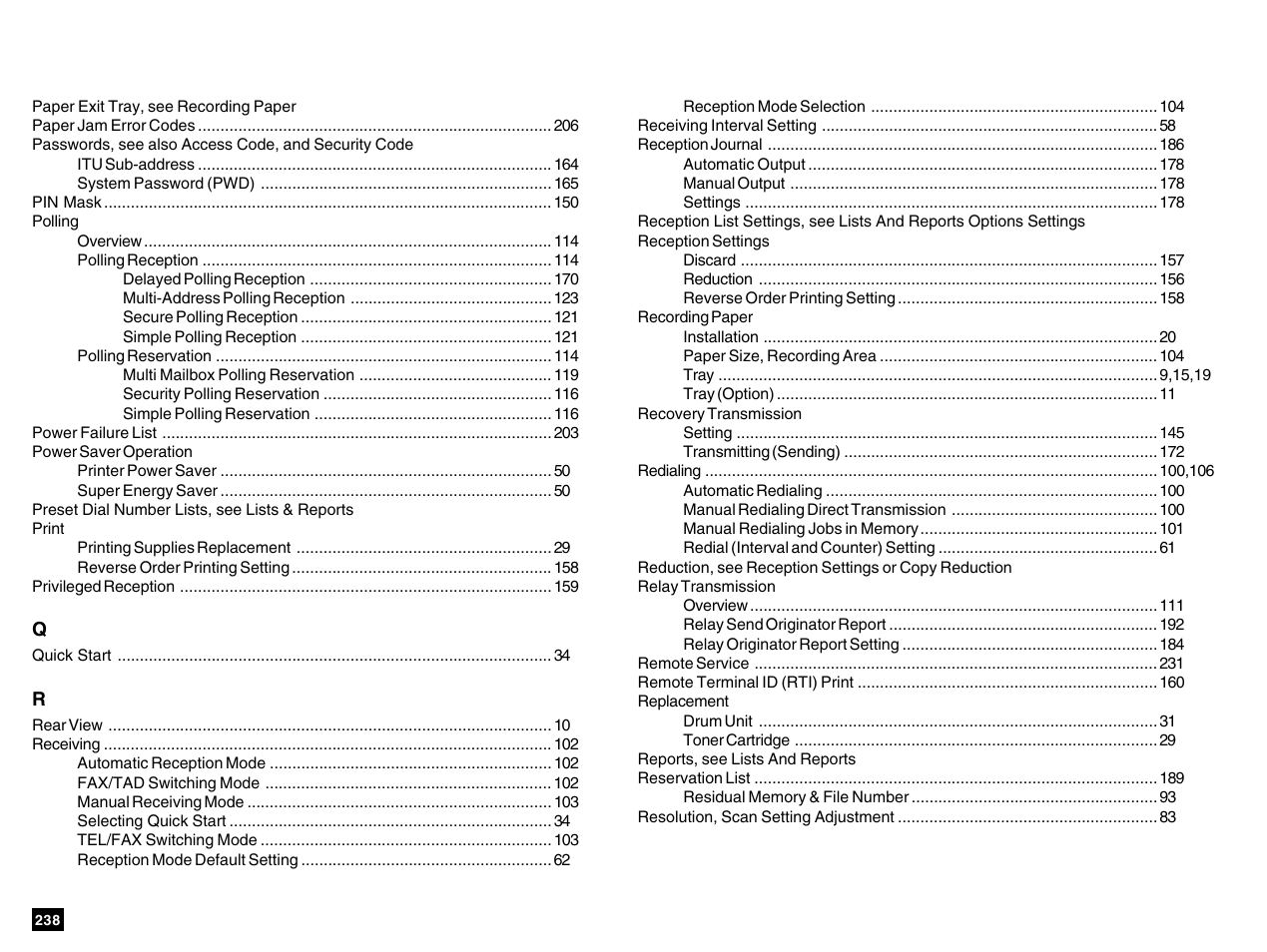 Toshiba e-STUDIO 170F User Manual | Page 240 / 244