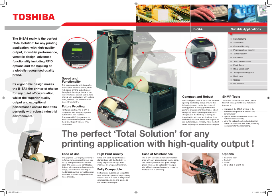 B-sa | Toshiba B-SA4 User Manual | Page 2 / 2