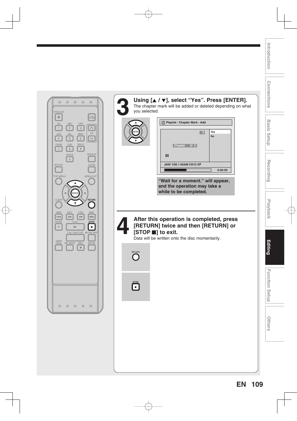 Toshiba D-RW2SU/D-RW2SC User Manual | Page 109 / 159