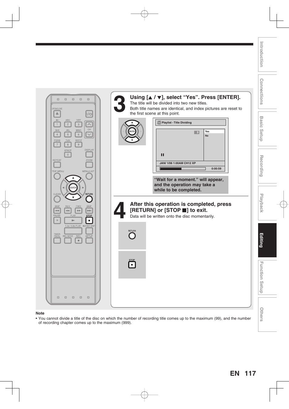 Toshiba D-RW2SU/D-RW2SC User Manual | Page 117 / 159