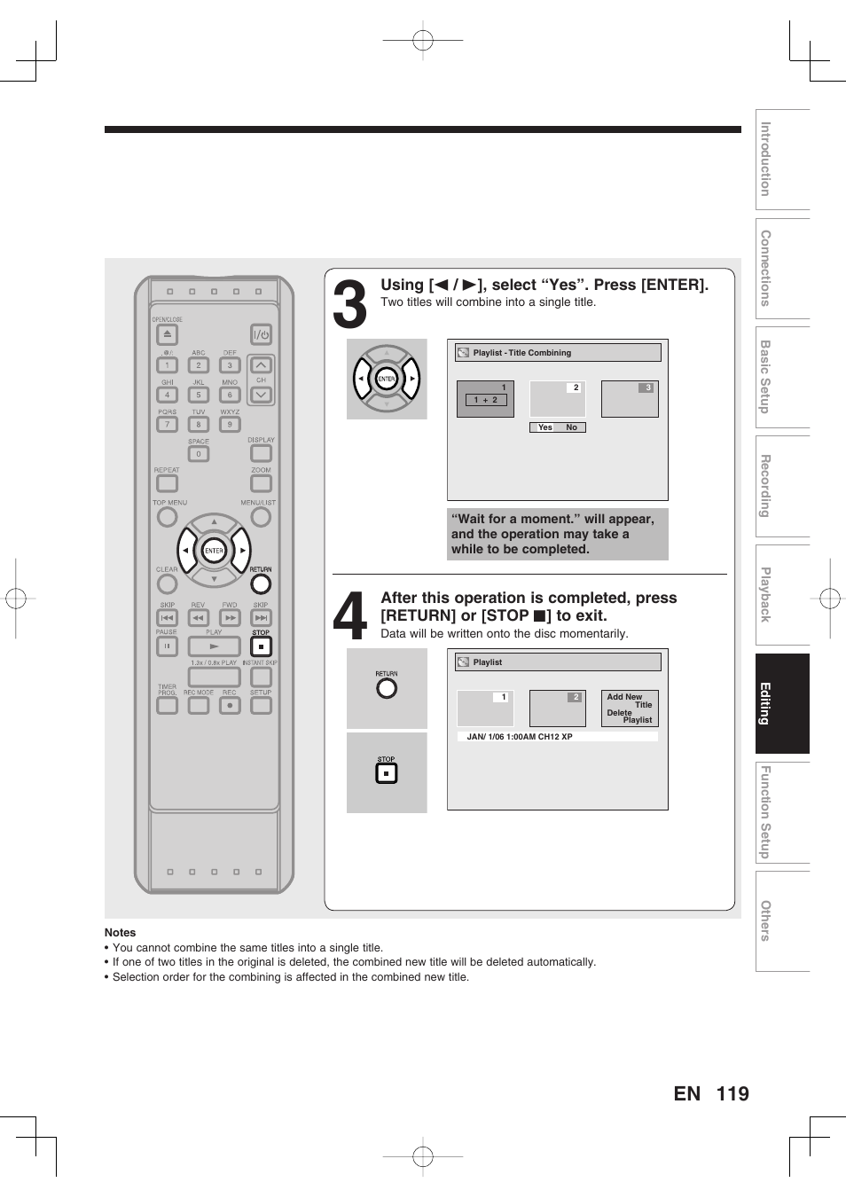 Toshiba D-RW2SU/D-RW2SC User Manual | Page 119 / 159
