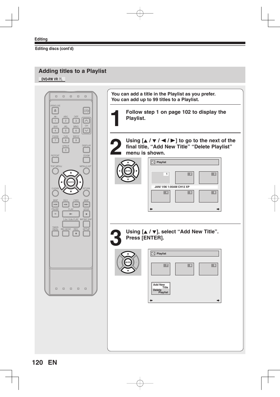 Toshiba D-RW2SU/D-RW2SC User Manual | Page 120 / 159