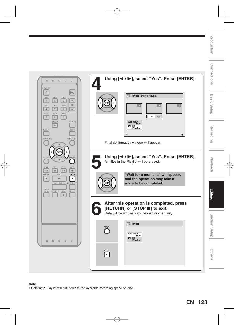 Toshiba D-RW2SU/D-RW2SC User Manual | Page 123 / 159