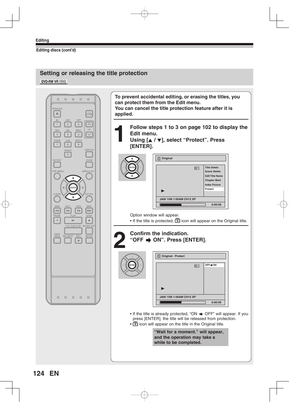 Toshiba D-RW2SU/D-RW2SC User Manual | Page 124 / 159