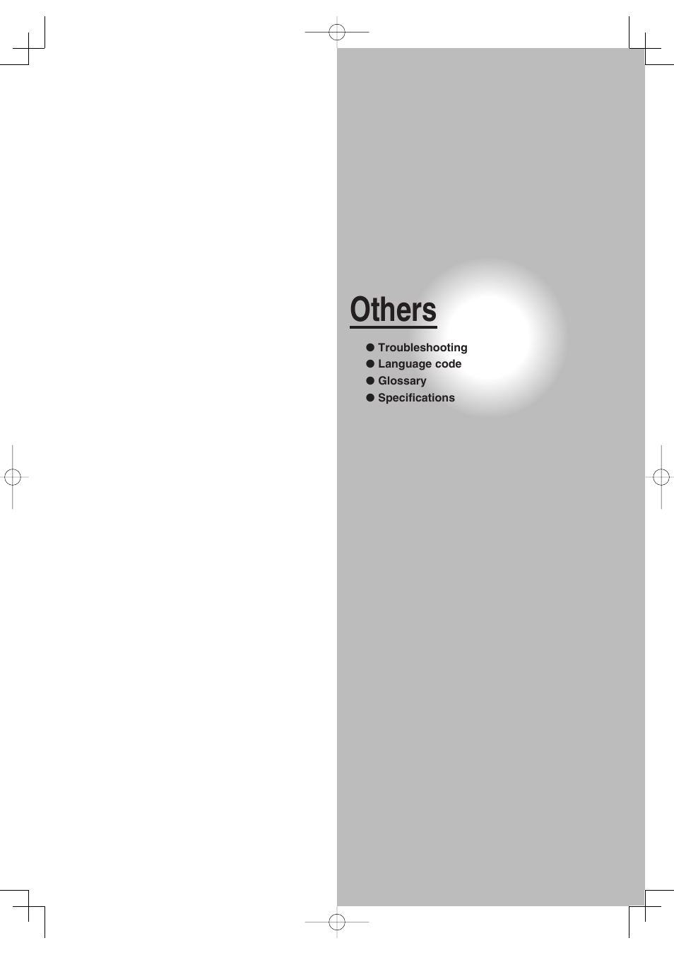 Others | Toshiba D-RW2SU/D-RW2SC User Manual | Page 147 / 159