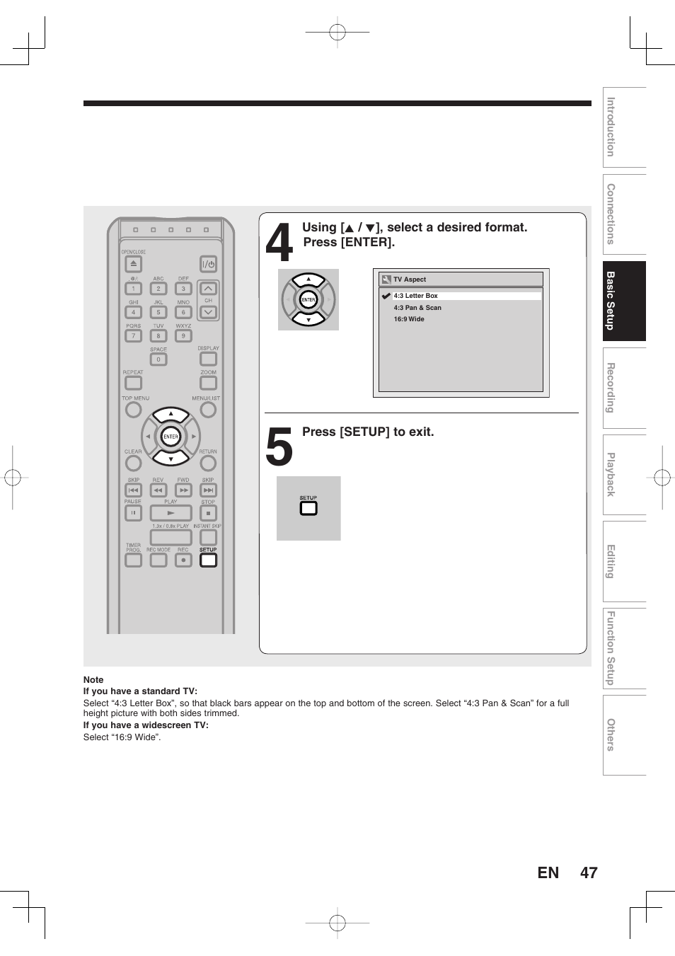 Toshiba D-RW2SU/D-RW2SC User Manual | Page 47 / 159