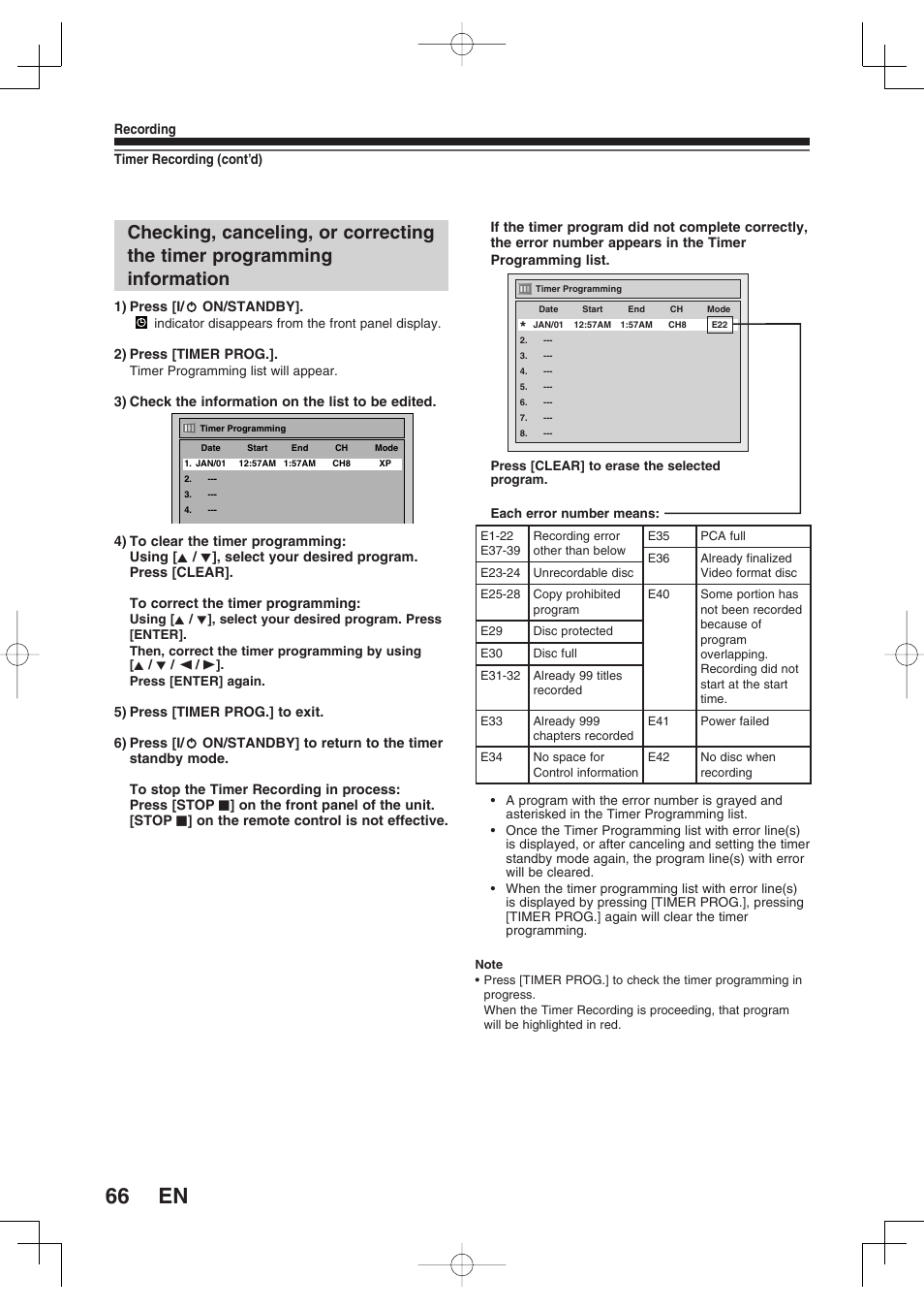 Toshiba D-RW2SU/D-RW2SC User Manual | Page 66 / 159