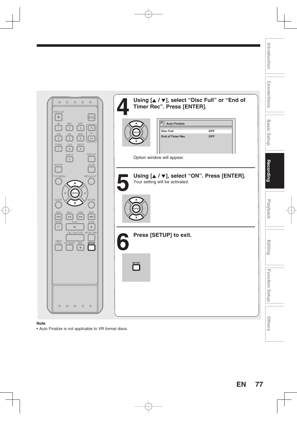 Toshiba D-RW2SU/D-RW2SC User Manual | Page 77 / 159