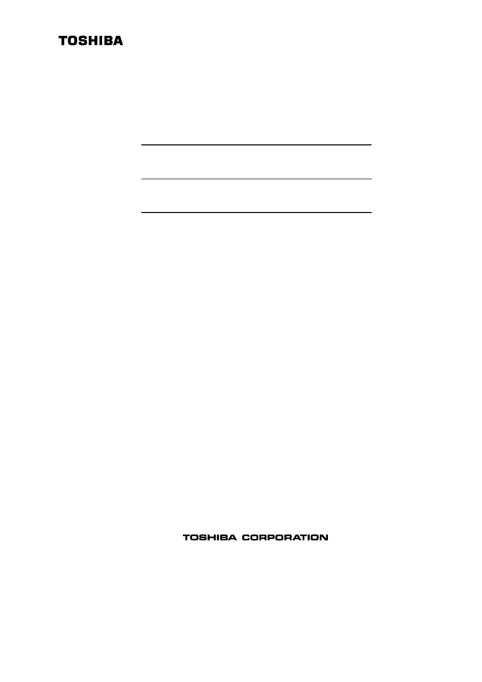 Toshiba 6F3A4508 User Manual | 53 pages