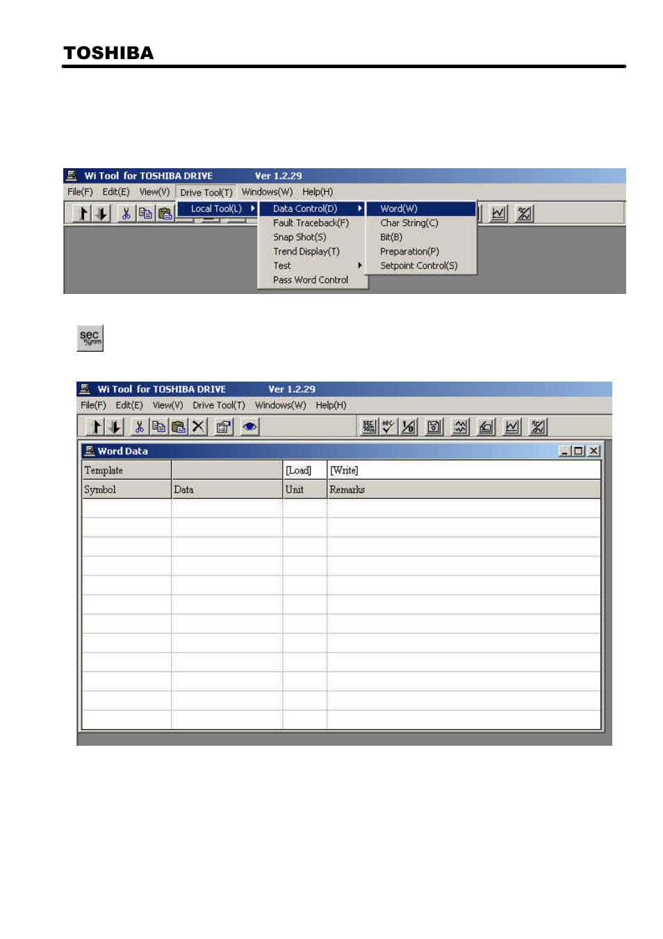 1] word detail description | Toshiba 6F3A4508 User Manual | Page 12 / 53