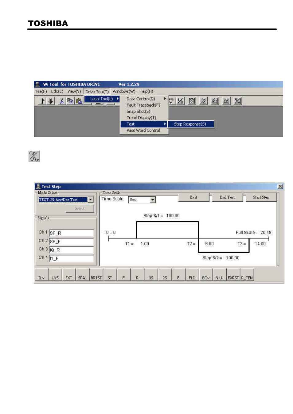 8] step response detail description | Toshiba 6F3A4508 User Manual | Page 41 / 53