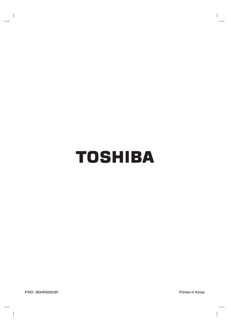 Back cover | Toshiba SD 3755 User Manual | Page 48 / 48