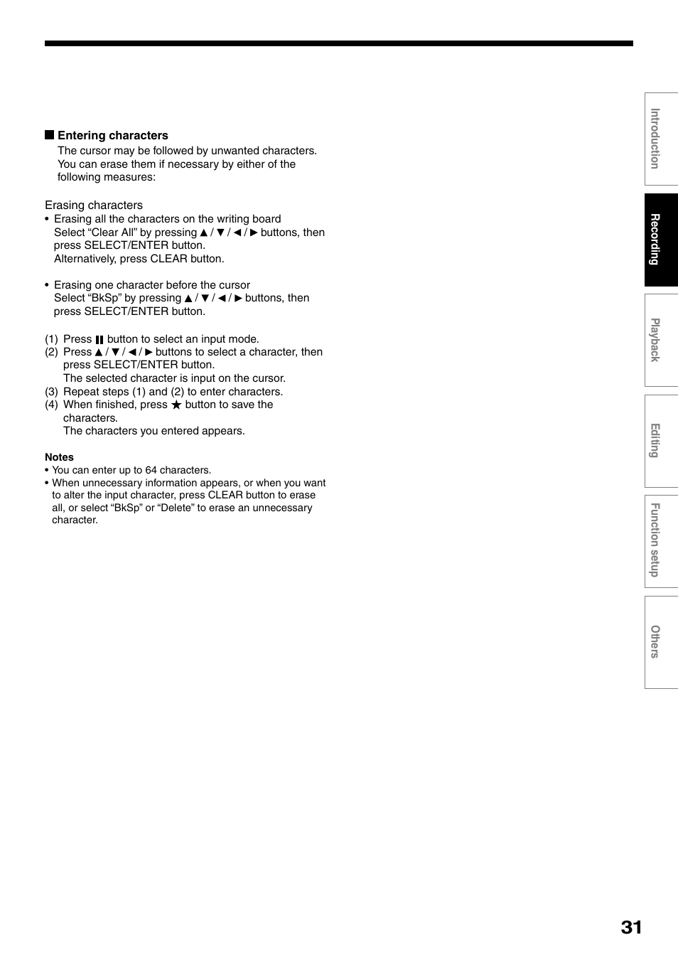 Toshiba D-KR4SU User Manual | Page 31 / 131