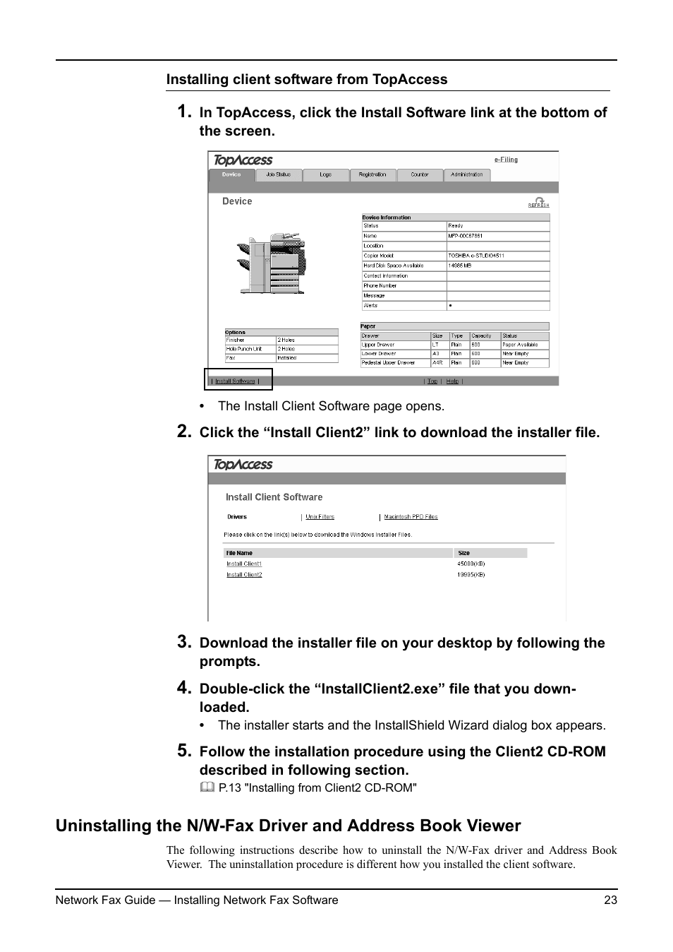 Toshiba 3511/4511 User Manual | Page 23 / 108