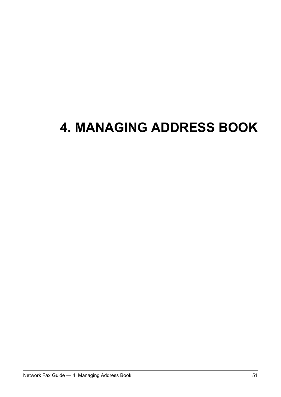 Managing address book | Toshiba 3511/4511 User Manual | Page 51 / 108