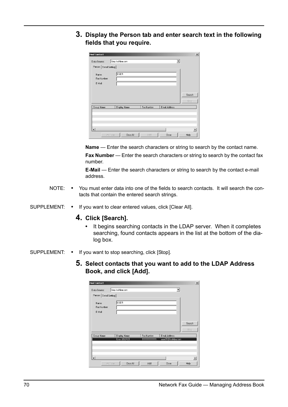 Toshiba 3511/4511 User Manual | Page 70 / 108