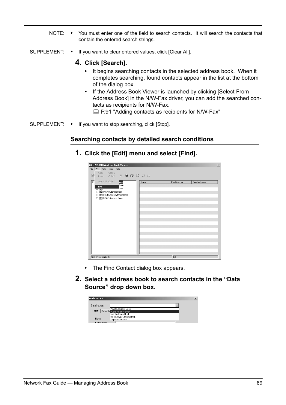 Toshiba 3511/4511 User Manual | Page 89 / 108