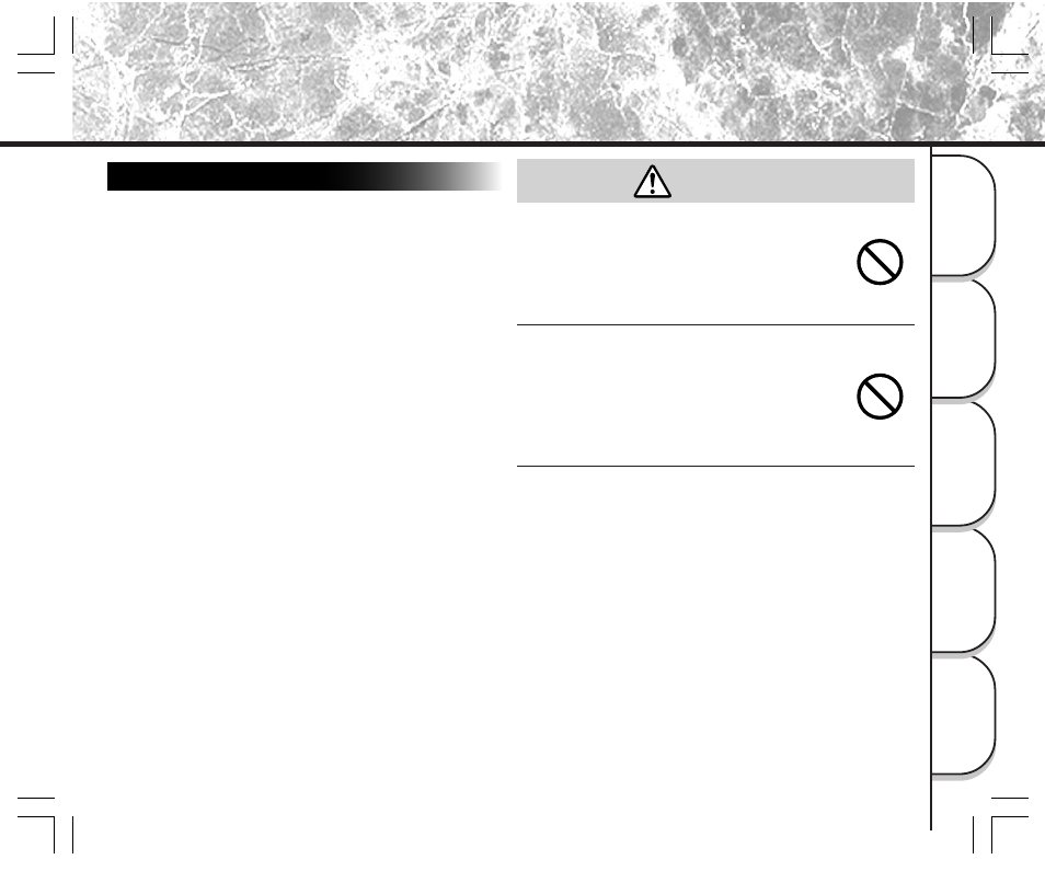 Danger, Précautions de sécurité (suite), Limites de responsabilité | Toshiba PDR-M11 User Manual | Page 101 / 272
