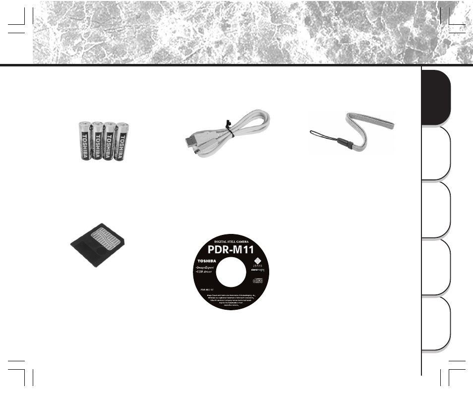 Accessoires | Toshiba PDR-M11 User Manual | Page 111 / 272