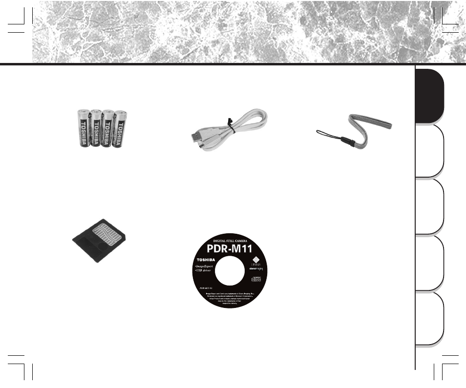 Zubehör | Toshiba PDR-M11 User Manual | Page 199 / 272