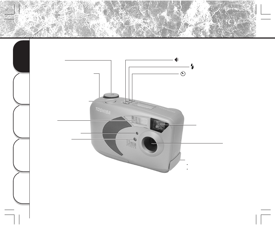 Names of parts | Toshiba PDR-M11 User Manual | Page 22 / 272